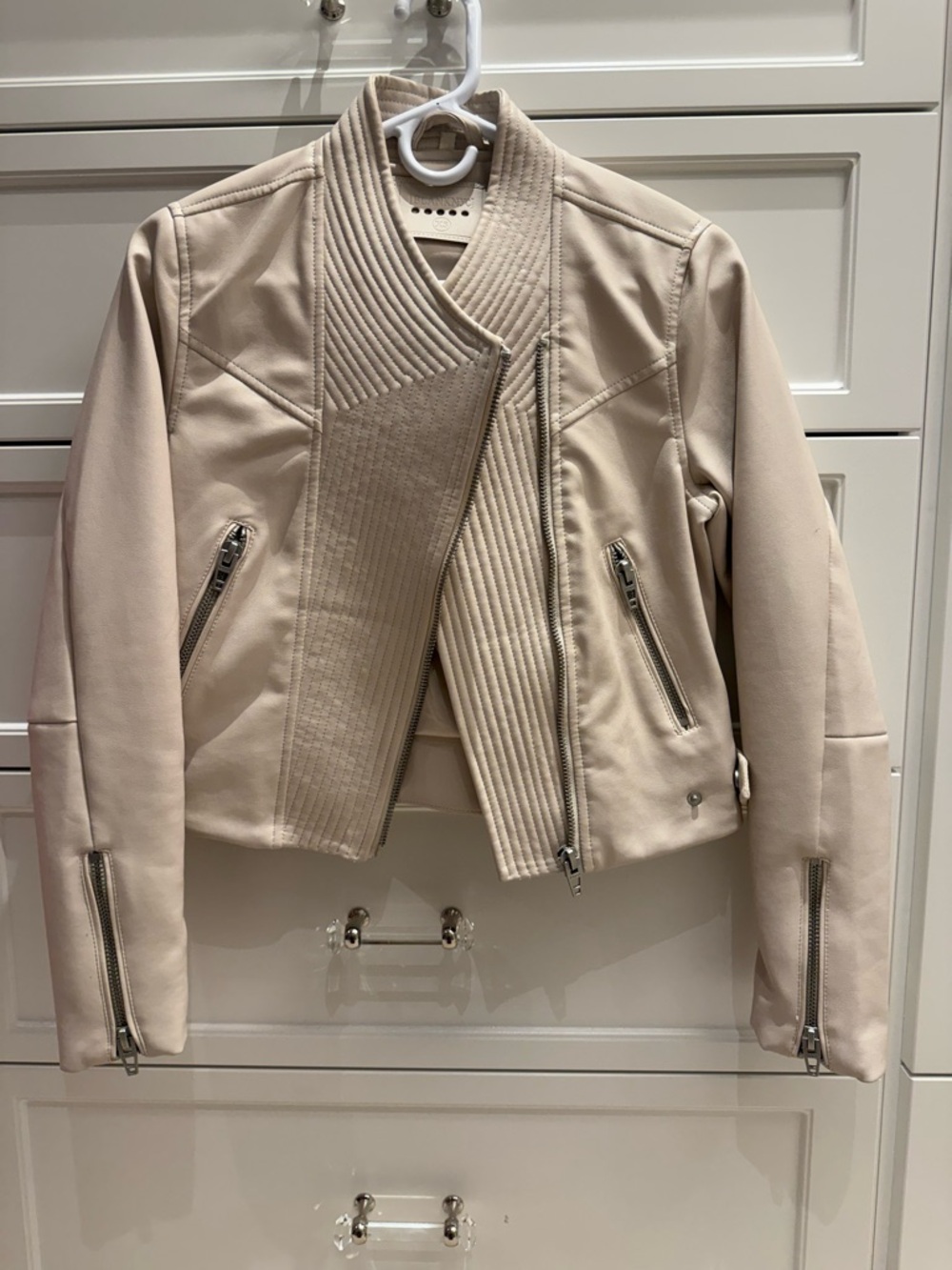Vegan leather jacket